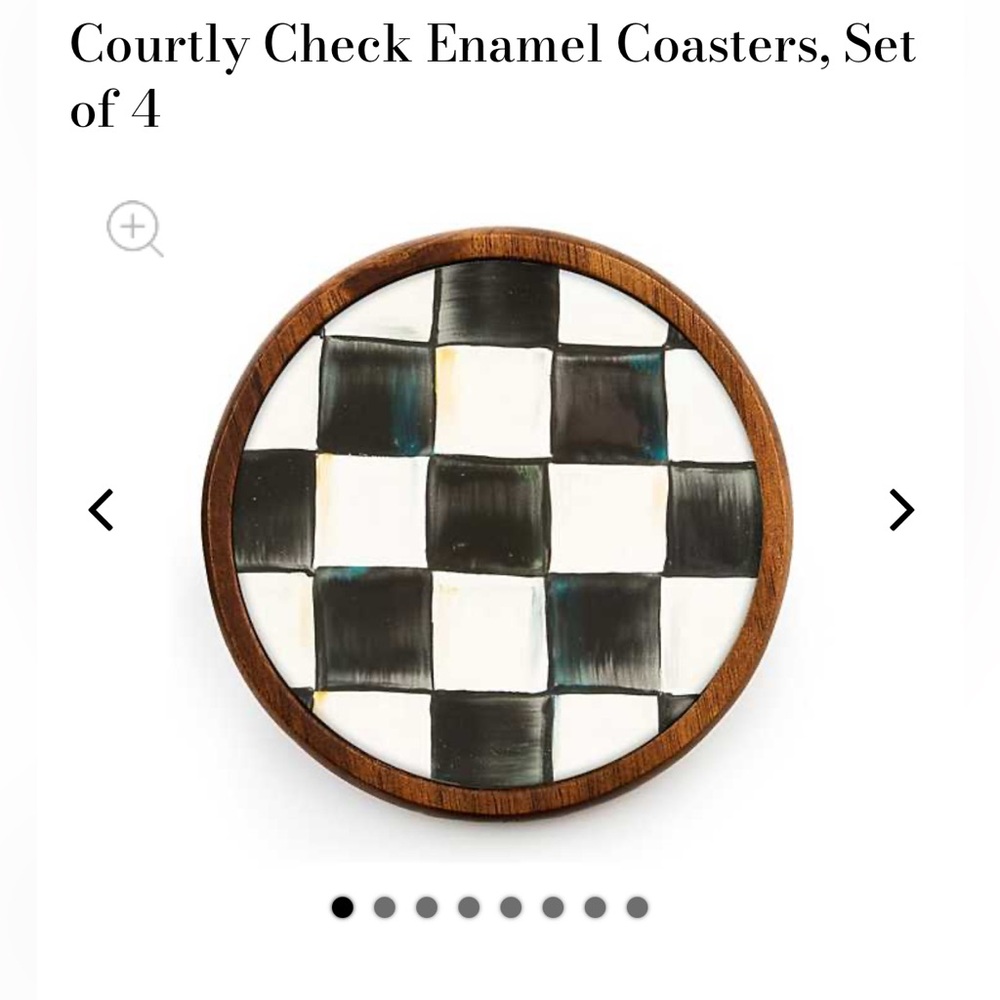 Mackenzie-Childs Coaster set of 4